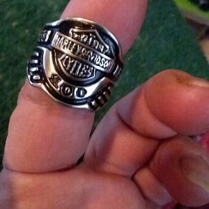 Harley Davidson man's Ring